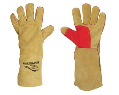 Premium Gold Welders Gauntlets (16")