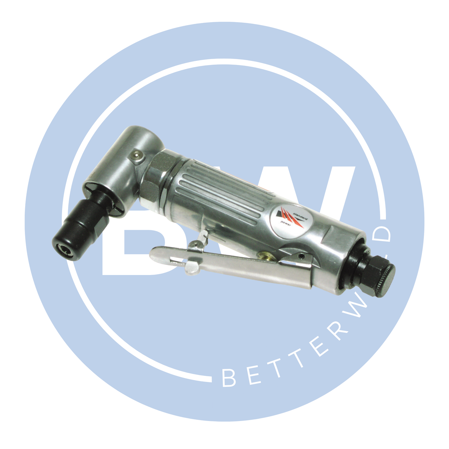 90° Angle Head Die Grinder With 1/4" (6mm) Collet Attachment