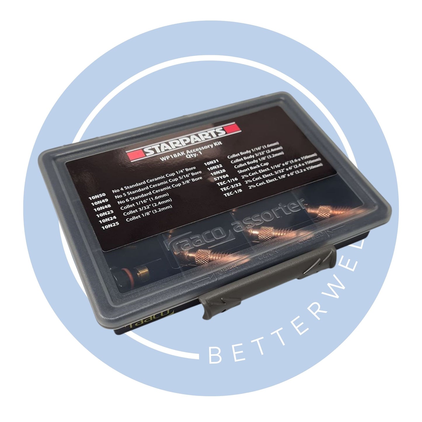 WP18 TIG Consumable Accessory Kit
