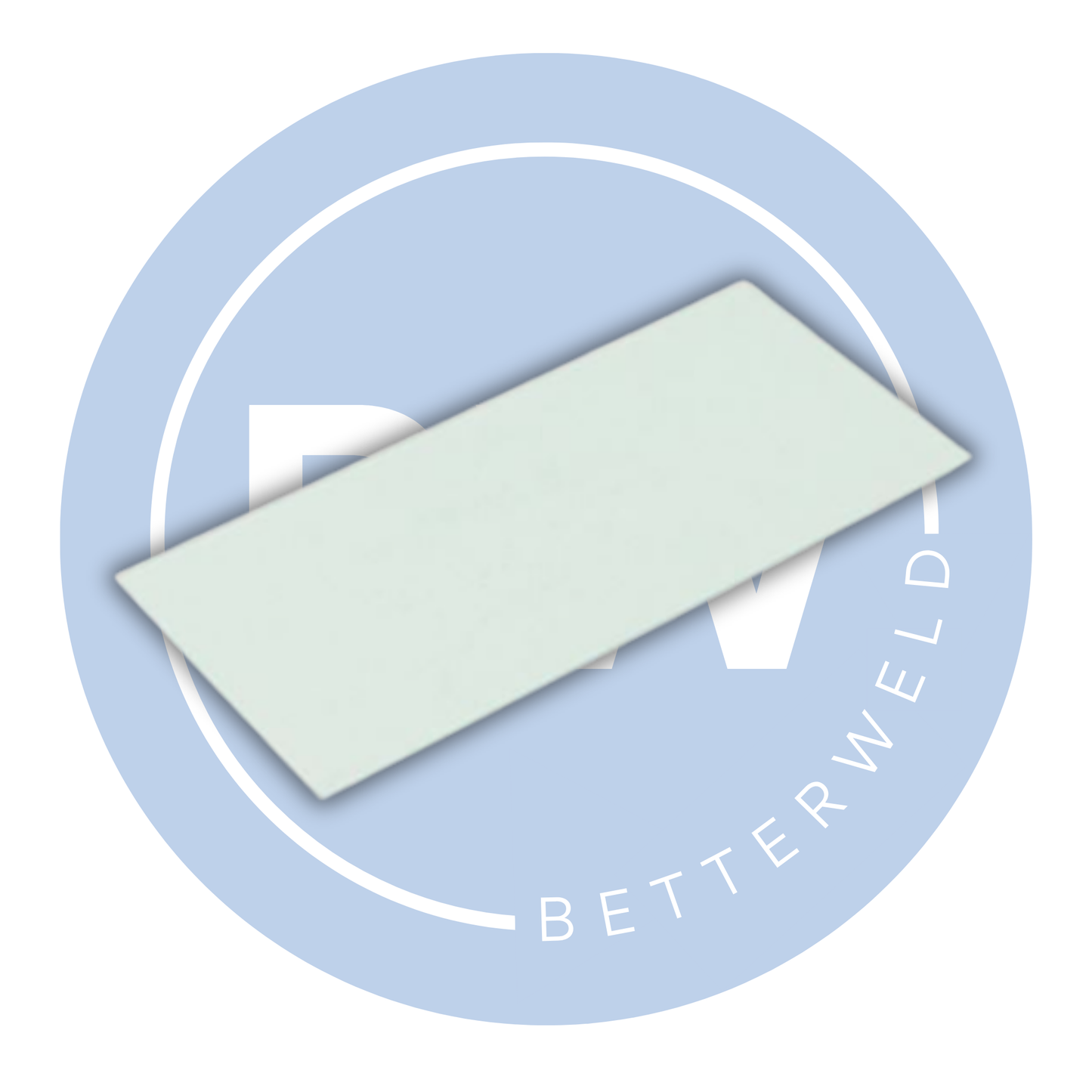 Replacement Backing Lens For Beta Helmet (107x51x1mm)