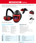 Navishock Welding/Grinding Helmet S4 c/w Airkem Unit