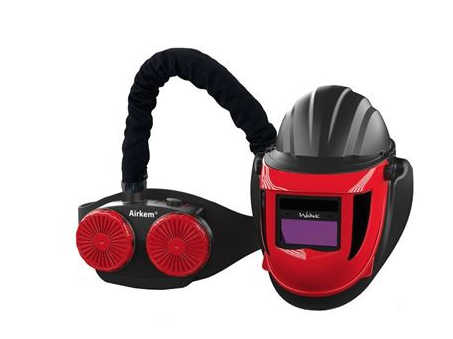 Navishock Welding/Grinding Helmet S4 c/w Airkem Unit