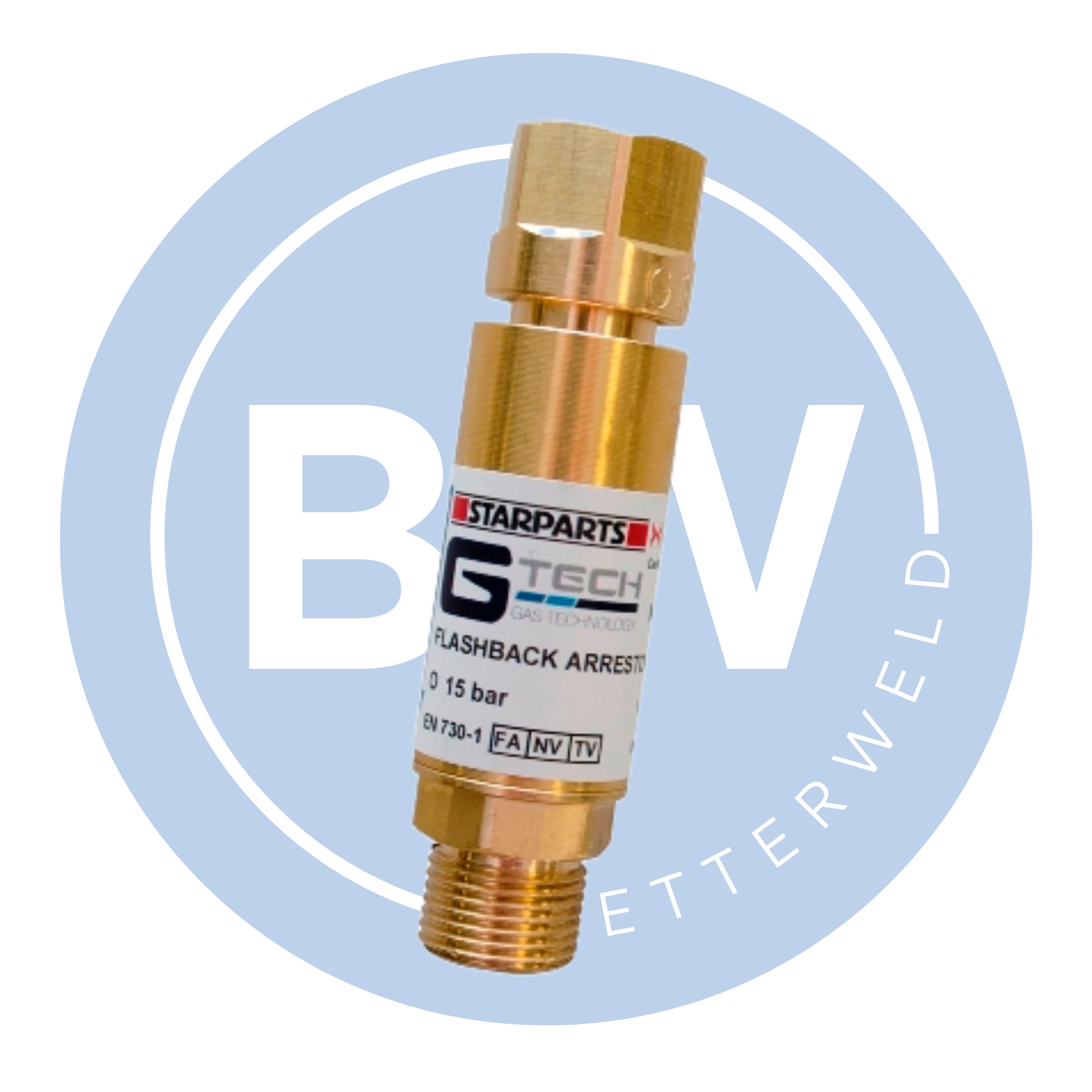 Flashback Arrestor In-Line Fuel Gas