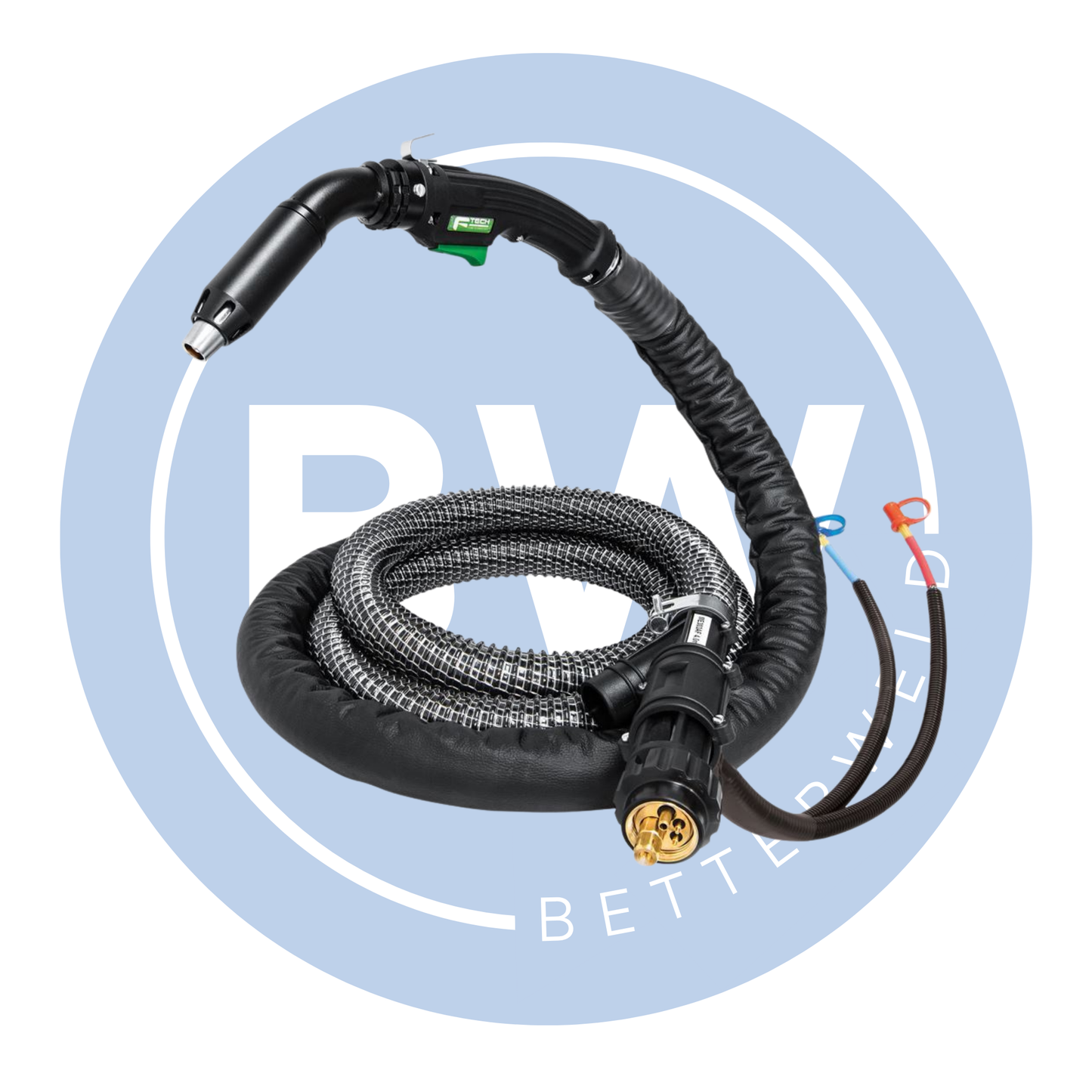F-Tech 500 Amp Water Cooled Fume Extraction Torch