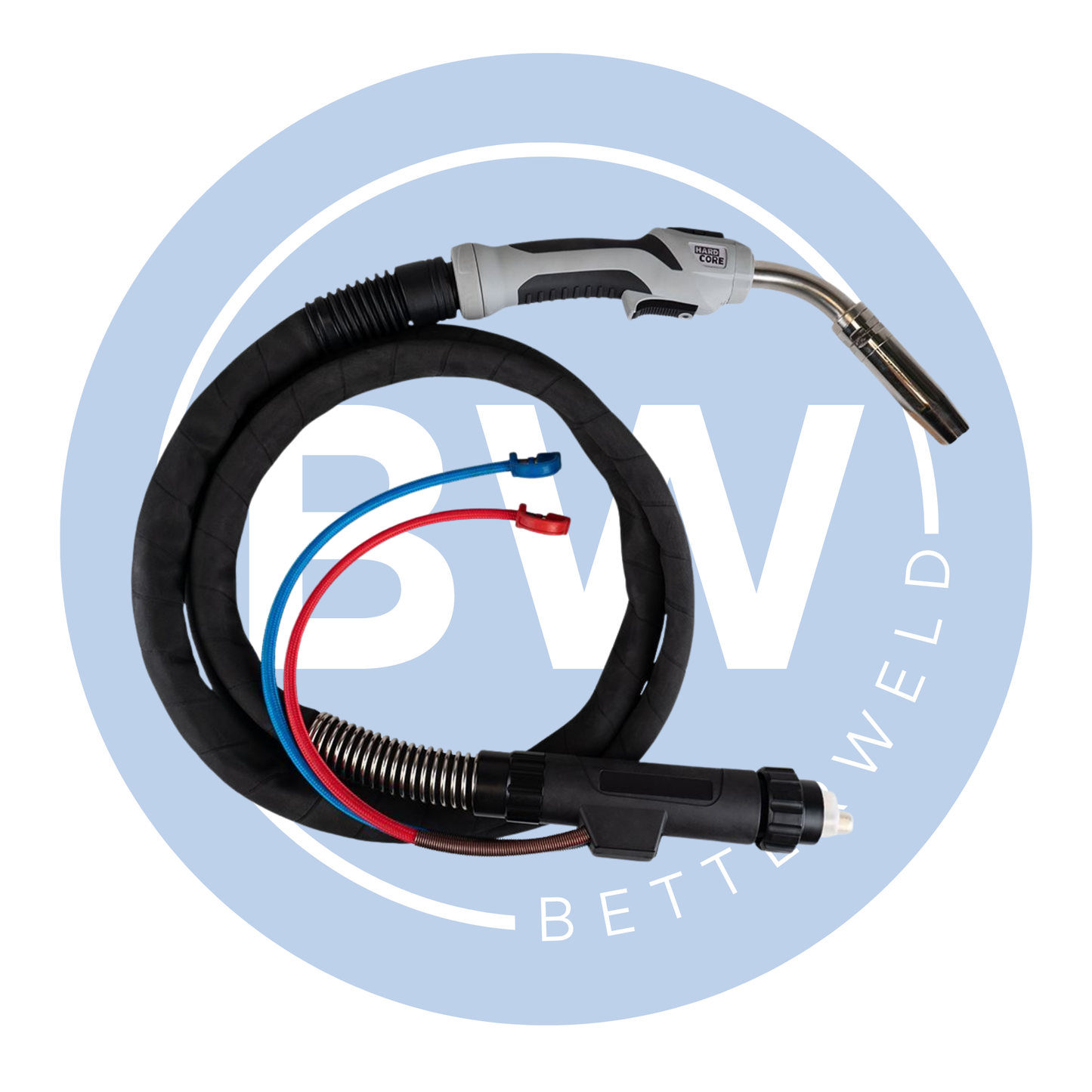 Hard Core 550 Amp MIG Welding Torch (Water Cooled) w/ Euro Connection