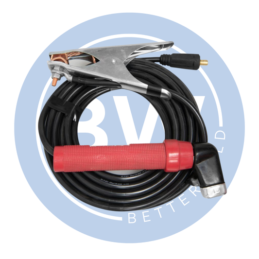 MMA Welding Cable Set 25mm² x 3m