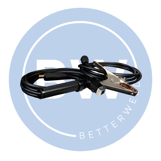 MMA Welding Cable Set 25mm² x 3m w/ CP3550