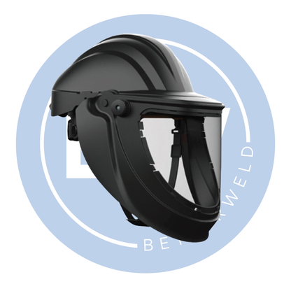 Navishock Clear Grinding Helmet (Airkem Unit & Hard Hat)