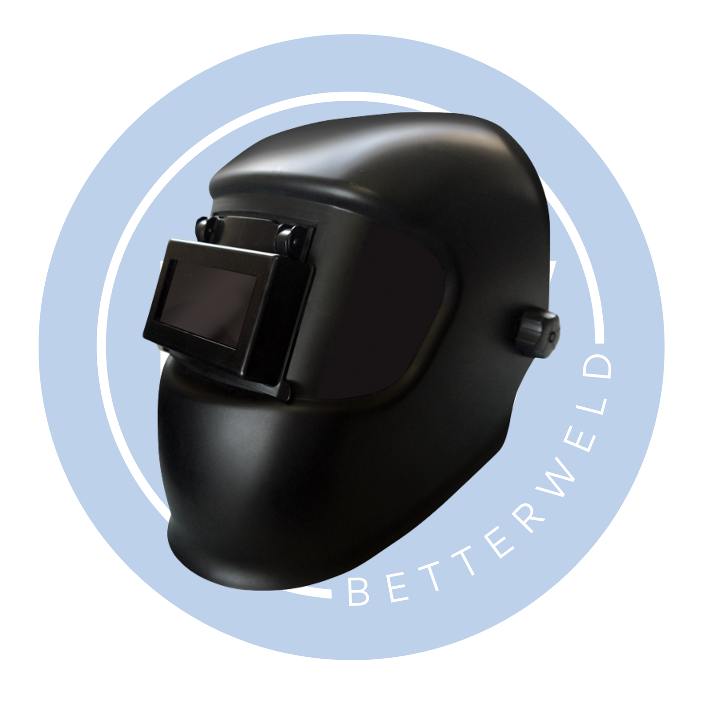 Entry Level Welding Helmet - Flip Front 1/4" x 2"
