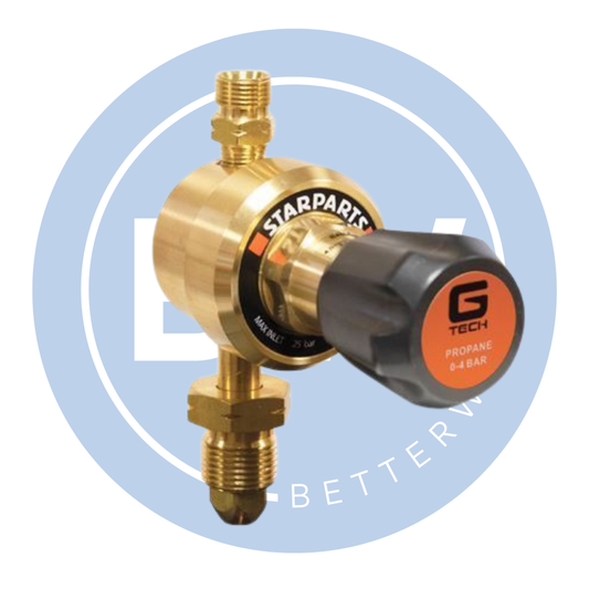 Propane Regulator Single Stage Plugged 25 Bar