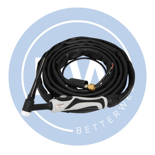 12.5ft Titanium 17F TIG Torch [Single Button]