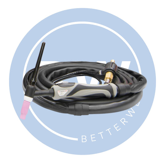 12.5ft Titanium 17 TIG Torch [Adaptor/Jasic Plug]