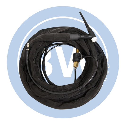 25ft WP17F TIG Torch 2 Piece Cable