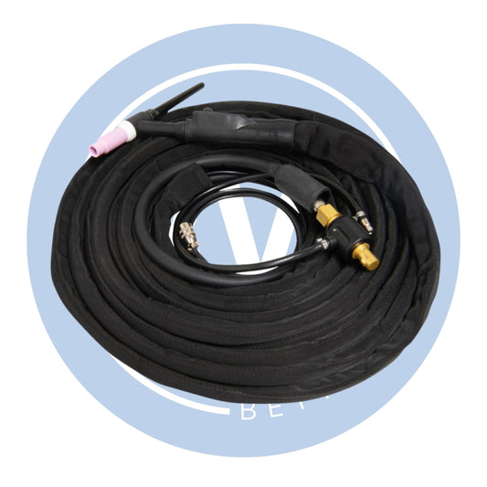WP17F TIG Torch [Twist Lock Adaptor & Switch Plug]