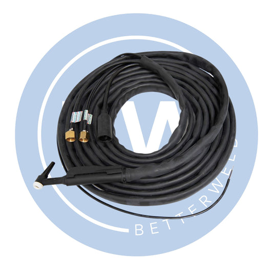 25ft WP20 TIG Torch [Switched & Neoprene Sheathed]