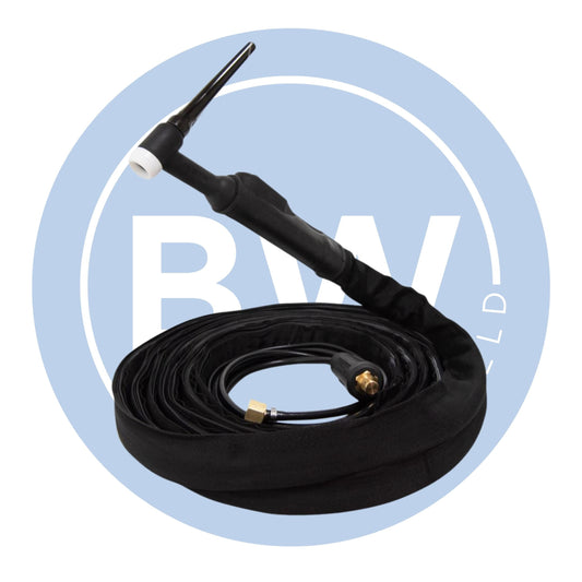12.5ft WP26F TIG Torch 2 Piece Cable [Switched Sheathed]
