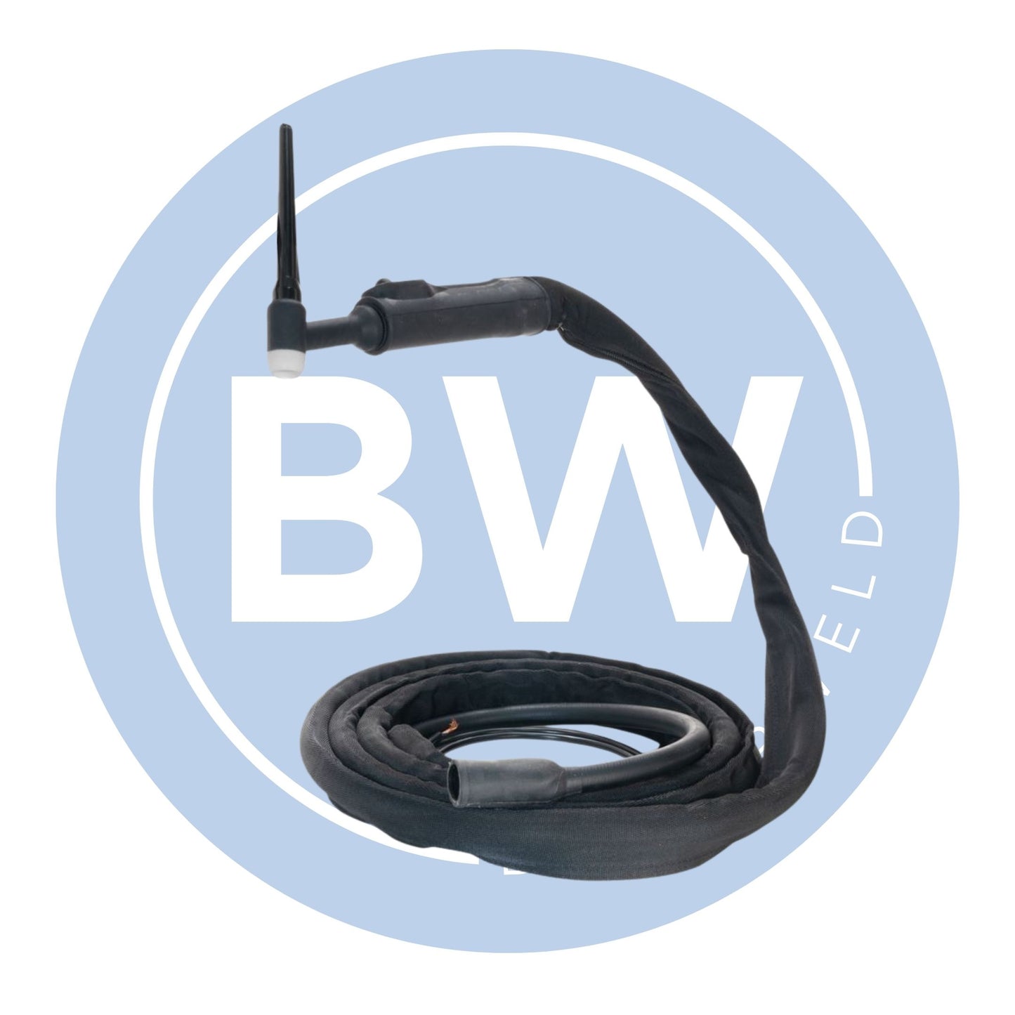 12.5ft WP26F TIG Torch [Twist Lock Adaptor & Switch Plug]