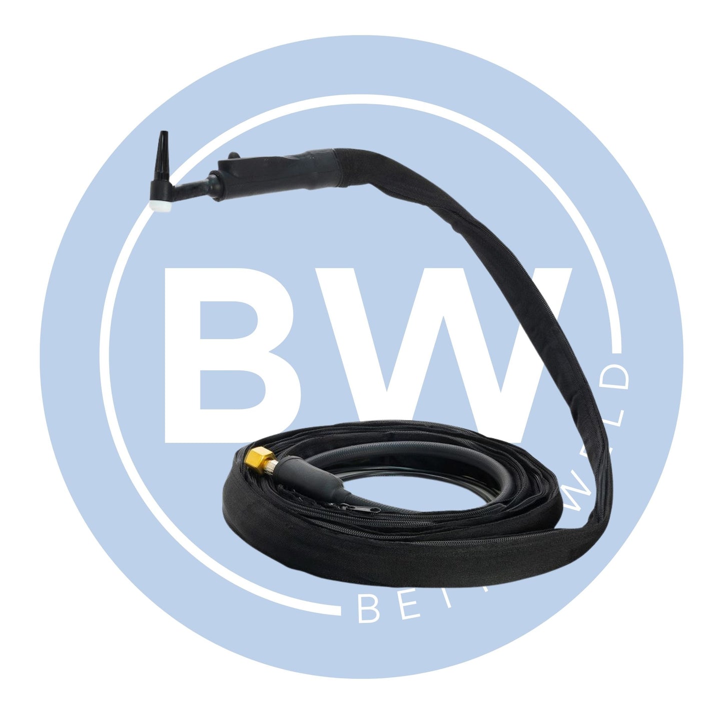 WP9F Flexible TIG Torch [Switched Sheathed & Mono Cables]