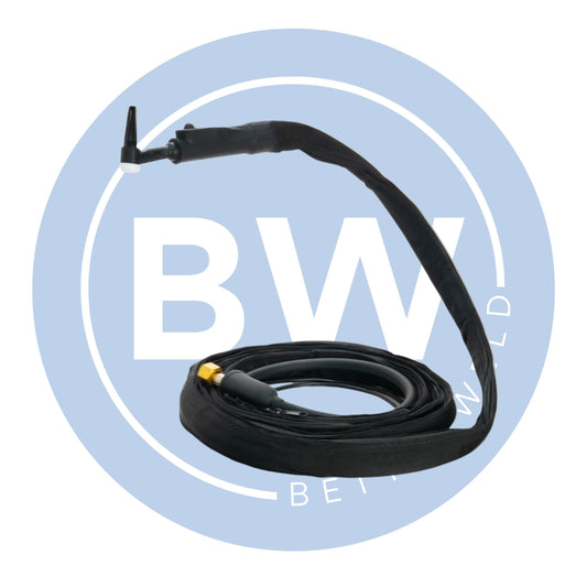 WP9 TIG Torch [Switched Sheathed & Mono Cables]