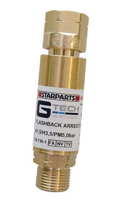 Flashback Arrestor In-Line Fuel Gas