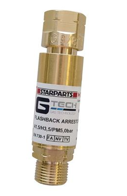 Oxygen Flashback Arrestor In-Line