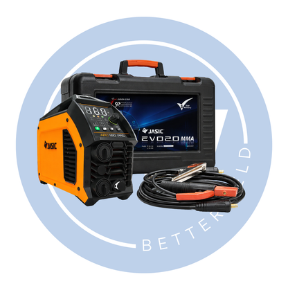 Jasic EVO Arc 160 PFC Inverter w/ Case & Leads