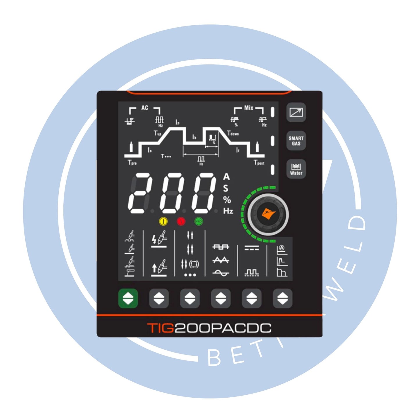 Jasic EVO TIG 200P AC/DC PFC Pulse Inverter