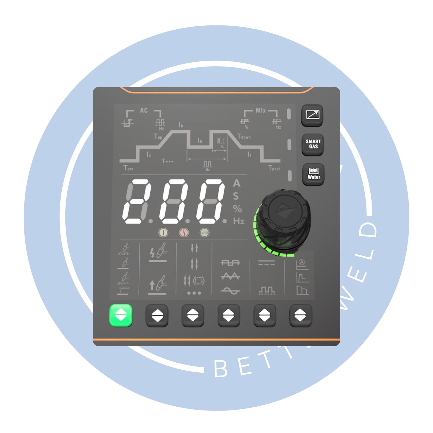 Jasic EVO TIG 200P AC/DC PFC Pulse Inverter (Water Cooled)