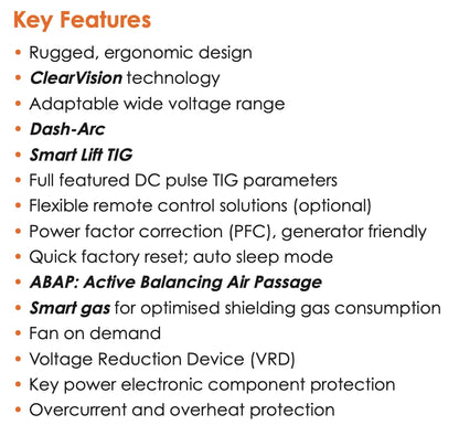 Jasic EVO TIG 200 Pulse PFC Water Cooled Package
