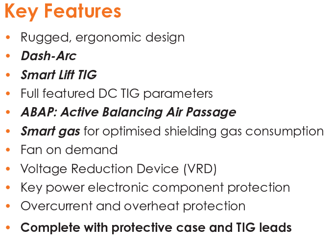 Jasic EVO Power TIG 200 Package