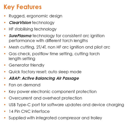 Jasic EVO CUT 80 SC Plasma Inverter w/ Compressor