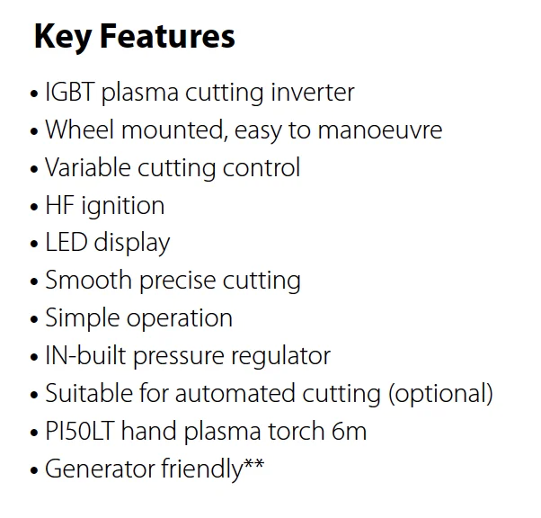 Jasic CUT 160 Plasma Cutting Inverter